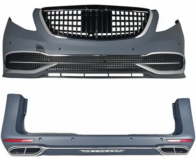 Produktbild von DIEDERICHS 1668450 Stoßstange vorne und hinten für MERCEDES-BENZ VITO Kasten (W447)