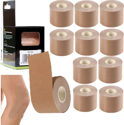 Zdjęcie produktu dla 10x TEJPY Plastry kinesio kinesiotaping tape CIRON 5m TAŚMA kinezjologiczna