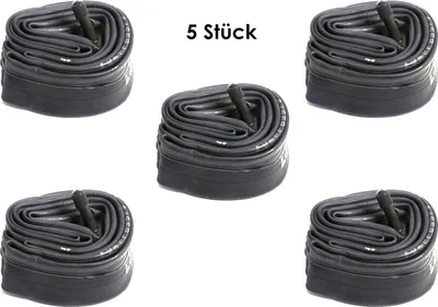 Produktbild von 5 Stück 26 Zoll Fahrrad Schlauch MTB Autoventil 26x1.75-2.125 Tube 47/57-559 AV