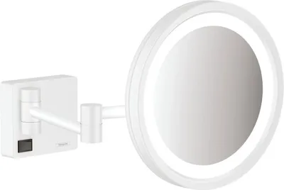 Obrázek produktu pro Make-up zrcátko ADDSTORIS s LED světlem matně bílé matně bílé