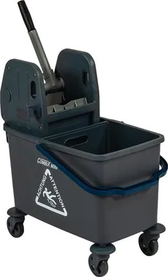 Zdjęcie produktu dla Wiadro na kółkach 1x35l z przegrodą, prasa Ku.SPRINTUS