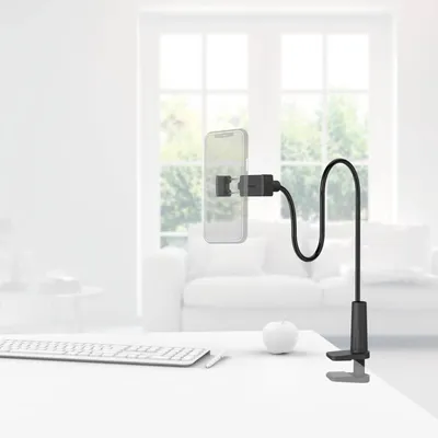 Produktbild von Hama 00210538, Handy/Smartphone, Passive Halterung, Tisch/Bank, Schwarz