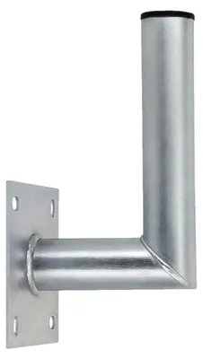 Produktbild von SkyRevolt 15 cm Rohr 48 mm Wandhalter Stahl verzinkt SAT Antenne Wand Halterung 150 mm