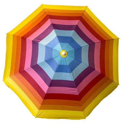 Produktbild von Regenbogen-Strandsonnenschirm 180 cm