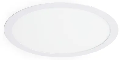 Produktbild von LED Einbaustrahler flach 24W Rund SuperSlim Schnitt Ø 275 mm 6000K Kaltweiß