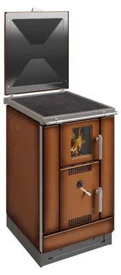 Produktbild von Wamsler wasserf. Küchenofen | K 158 F | Glaskeramik | 22 kW | Maron