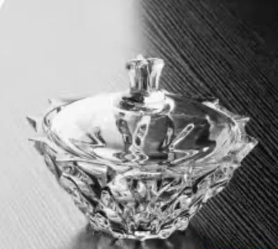 Produktbild von Zuckerdose / Pralinendose Kristall Transparent