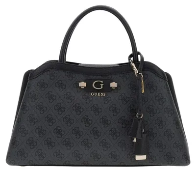 Immagine prodotto di Borsa Guess modello Lindsey, colore nero, con logo