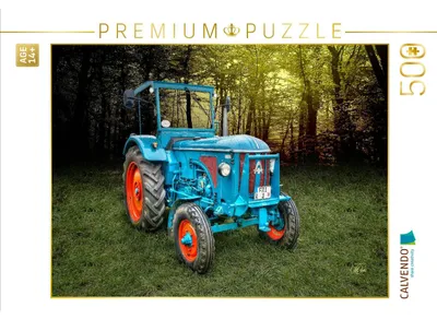 Produktbild von CALVENDO Puzzle Oldtimer Traktor Hanomag | 500 Teile Lege-Größe 48 × 36 cm Foto-Puzzle für Erwachsene