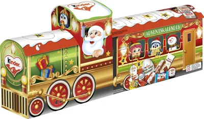 Zdjęcie produktu dla kinder 2761 Mix Adventskalender 3D-Zug Schokolade 226,0 g