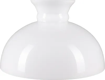 Produktbild von Petroleumglas Lampenglas Weiß Ersatzglas Leuchtenglas Glaschirm Ø300mm