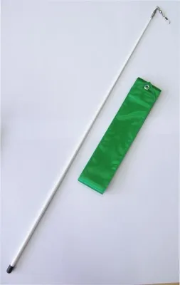 Produktbild von Offizielles Fantasia-Gymnastikband + Stange, Grün - 6 m