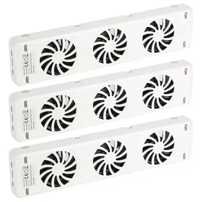 Produktbild von Jayseuw Heizkörperverstärker Erweiterungsset Heizkörper booster lüfter ventilator Heizkörper Trio-Set