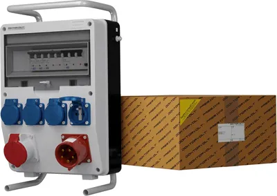 Obrázek produktu pro Rozvaděč TD-S/FI 16A 4x230V SKHU 32A připojovací zástrčka franz/belg Systém Doktorvolt 0243