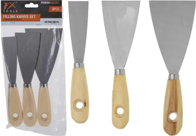 Produktbild von Spachtel 3-teiliges Set 30, 50, 75 mm