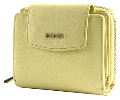 Image de PICARD porte-monnaie Java 1 Wallet Vanilla jaune