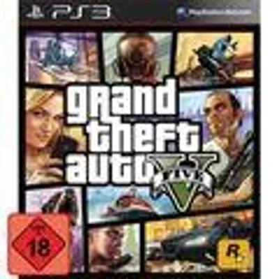 Zdjęcie produktu dla Take-Two Interactive Grand Theft Auto V, PS3, PlayStation 3, Tryb multiplayer, od 17 lat
