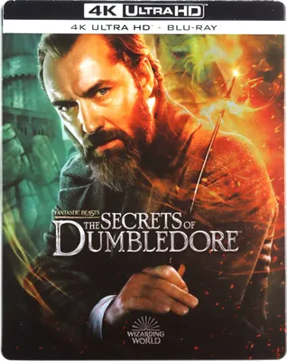 Produktbild von Phantastische Tierwesen: Dumbledores Geheimnisse steelbook 4K (nur Originalversion) [BLU-RAY 4K+BLU-RAY]