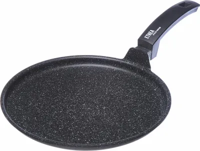 Obrázok produktu pre Moneta Etnea, Kolo, Viacúčelová panvica, Čierna, Artech Stone, Etnea, Hliník