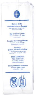 Produktbild von HYGOSTAR papierové hygienické vrecká s potlačou biele 100 ks