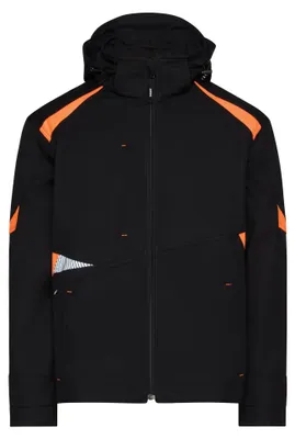 Produktbild von Dassy Softshelljacke Kalama PES21 300522 Gr. L schwarz/neonorange