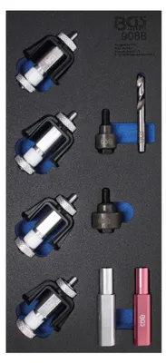 Produktbild von BGS technic Tool Tray 1/3: Assembly Tool Set for Parking Sensor Holders, 1072 mm, 1,07 kg