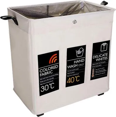 Zdjęcie produktu dla 3-częściowy organizer do kosza na bieliznę