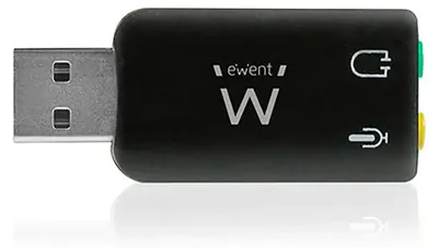 Productafbeelding van Eminent EM3751 Externe geluidsbox - 5.1 geluidskanalen - Extern - USB - 1 x Audio-ingang - 1 x Audio-uitgang
