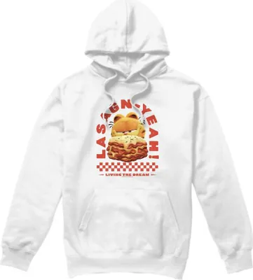 Produktbild von Garfield Movie - "Lasagnyeah" Kapuzenpullover für Herren TV8613 (L) (Weiß)