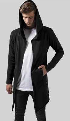 Obrázok produktu pre Urban Classics - Cardigan OPEN EDGE LONG charcoal - M