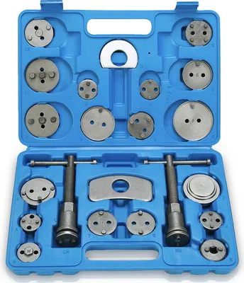 Produktbild von Clanmacy 23 TLG Set Bremskolbenruecksteller Universal Bremskolben Kolben Ruecksteller KFZ Werkzeug Satz