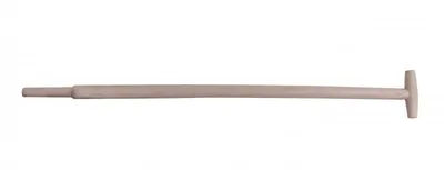Produktbild von Spatenstiel aus Qualitätsbuchenholz, 90 cm Gesamtlänge, mit T-Stiel