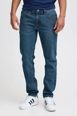 Produktbild von Blend BHTwister Herren Jeanshose Hose Denim Jeans mit Eingrifftaschen Gürtelschlaufen Baumwollmischung Regular fit