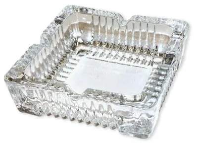 Produktbild von Concorde Aschenbecher - quadratisch - Glas - 10 x 10 x 4 cm - innen/ausen