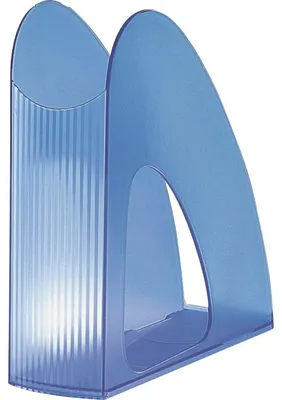Produktbild von HAN Stehsammler TWIN - DIN A4/C4, standfest, modern, transluzent-blau