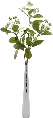 Produktbild von Fink Vase CUBA DH 5x31 cm silber Blumenvase Blumengefäß