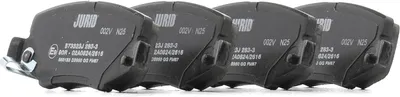 Produktbild von JURID Bremsbeläge Satz Hinten für JEEP WRANGLER III (JK) 573323J