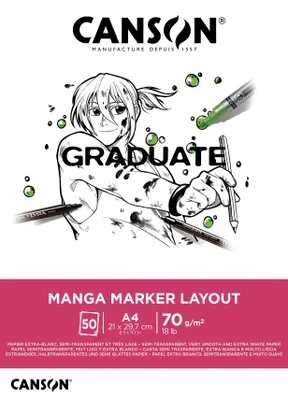 Produktbild von Canson C31250P024, Kunstpapier, 70 g/m², 50 Blätter
