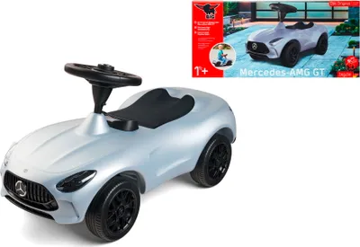 Produktbild von BIG Outdoor Spielzeug Fahrzeug Bobby Car Bobby AMG GT Mercedes Benz silber 800056354