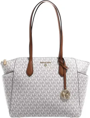 Produktbild von Michael Kors Marilyn Medium Top-Zip Tote Vanilla Acorn keine Angabe A0175251