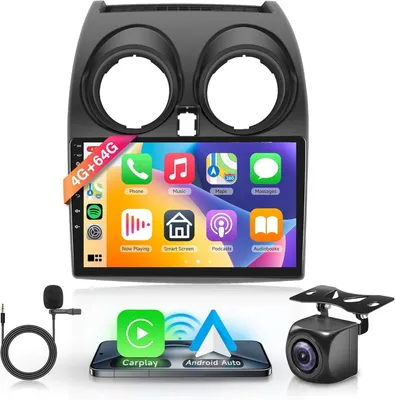 Obrázek produktu pro Android autorádio, 9 palců – multimediální systém – autorádio s dotykovým displejem – 2 DIN rádio