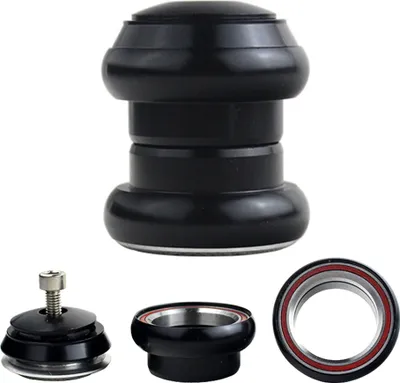 Produktbild von 34 mm Aluminiumlegierung Rennrad Mountainbike Fahrrad abgedichtet externes Lager Headset Schwarz