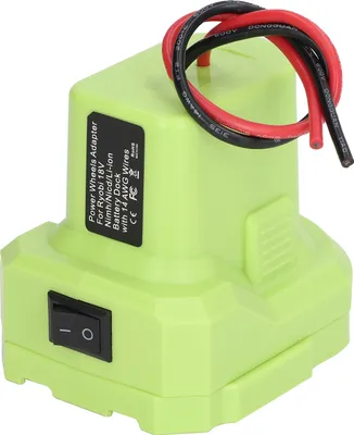 Adaptér baterie 14 Gauge Wire 30A Fuse Insulated Power Tool Batteries Adapter for Ryobi 18V