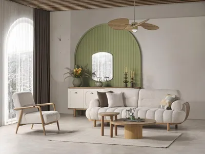 Produktbild von Sofa Polstergarnitur Couch Set Sitzgruppe Polster Sofagarnitur Kombination