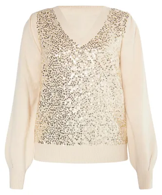Produktbild von MALUBA Damen Strickpulli - Beige, XL/XXL