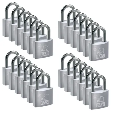 Produktbild von BASI - Vorhangschloss - SET - 24x VHS 630 - 40 mm - Gleichschließend Nr. 4003 - 24x6300-4001-4003