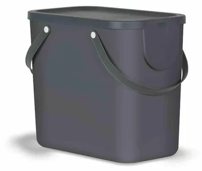 Image de ROTHO Corbeille Albula 25 litres 40x23,5x34 cm anthracite