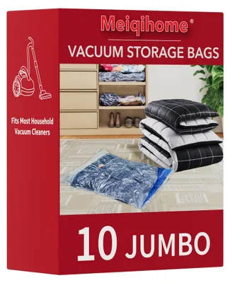 Vakuum-Aufbewahrungsbeutel 10 Jumbo, luftdicht, für Kleidung & Bettzeug