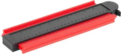 Produktbild von Schablone zum Umzeichnen von Formen Strend Pro DG680, 250x101 mm, mit Mustersperre und Magnet