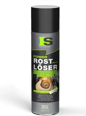 Produktbild von Spraytive 1x 500ml Power Rostlöser MoS₂ – Kriechöl mit Festschmierstoff – Rostentferner, hochkriechend & korrosionsschützend